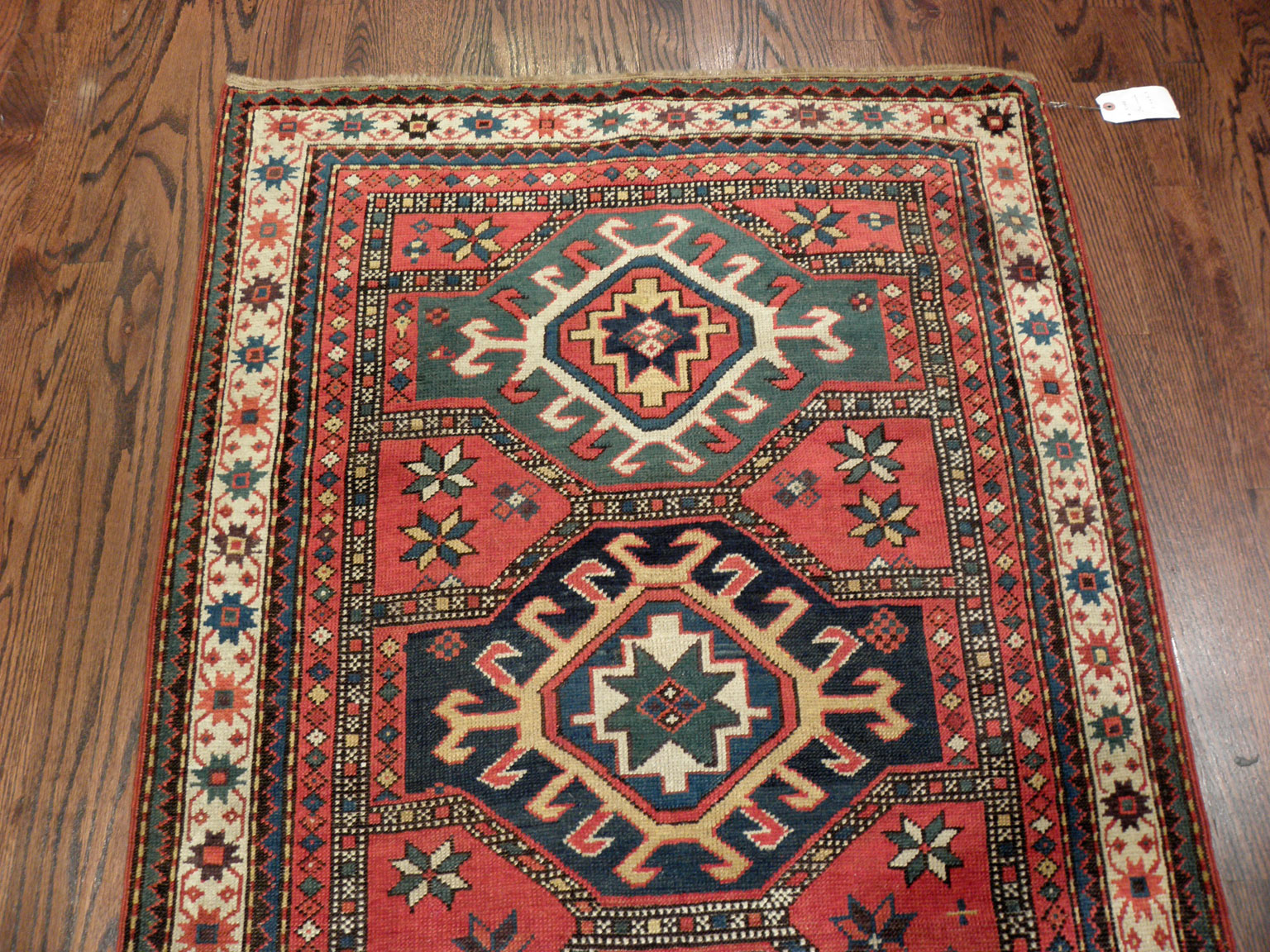 Antique kazak Rug - # 7335