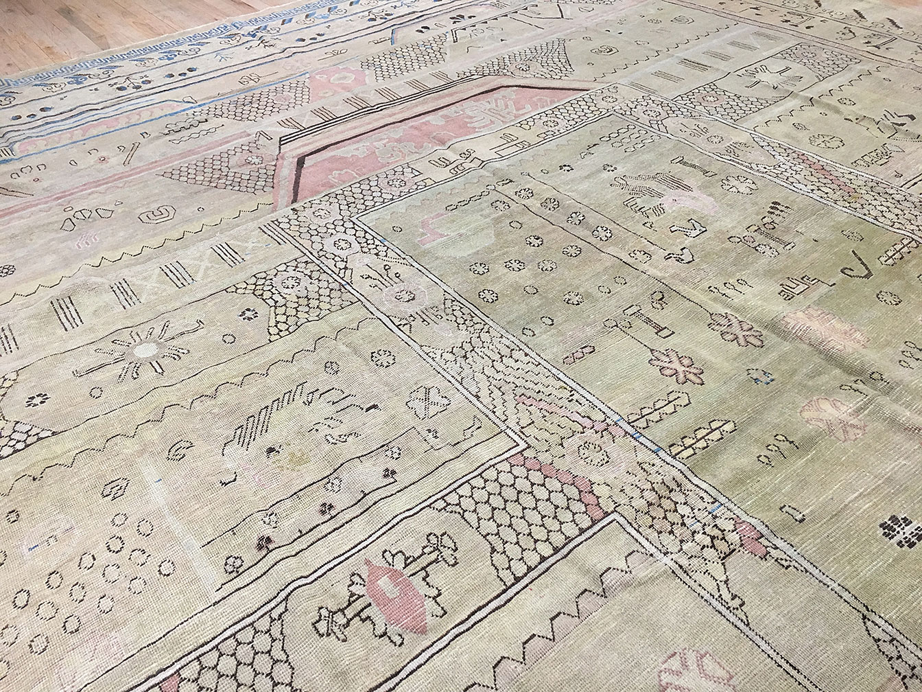 Antique khotan Carpet - # 52305