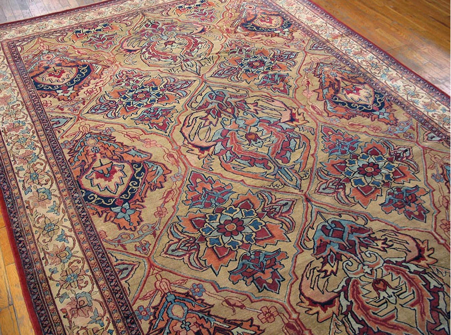 Antique kirman, lavar - # 52734