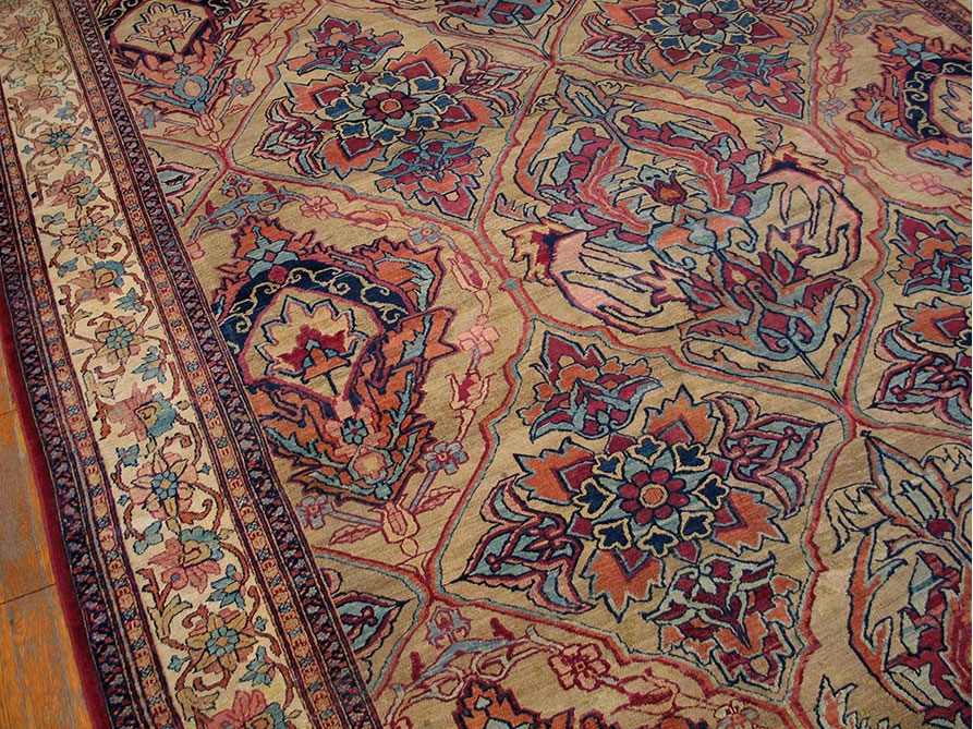 Antique kirman, lavar - # 52734