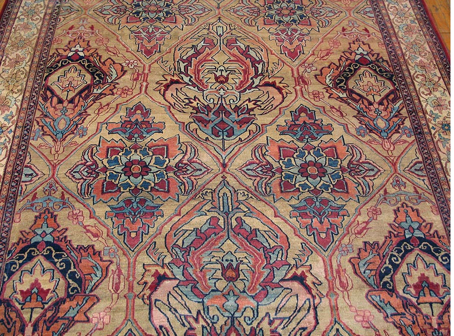 Antique kirman, lavar - # 52734