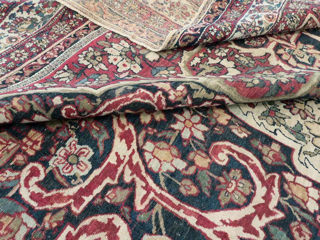 Antique kirman, lavar Carpet - # 57937