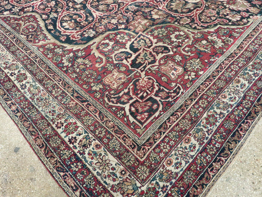 Antique kirman, lavar Carpet - # 57937