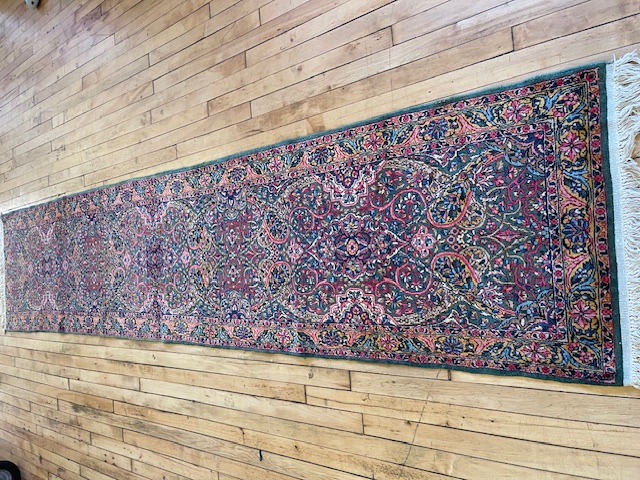 Antique kirman Runner - # 57986