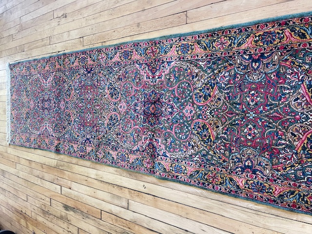 Antique kirman Runner - # 57986