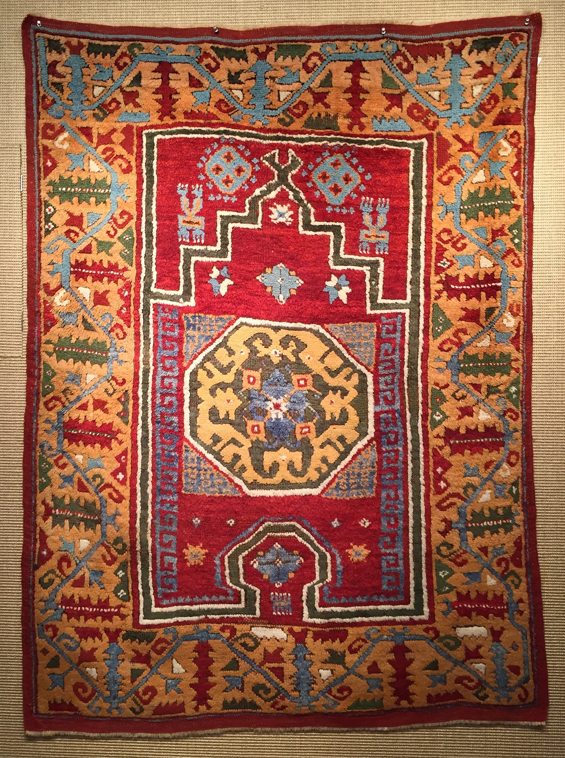 Antique konya Rug - # 54654