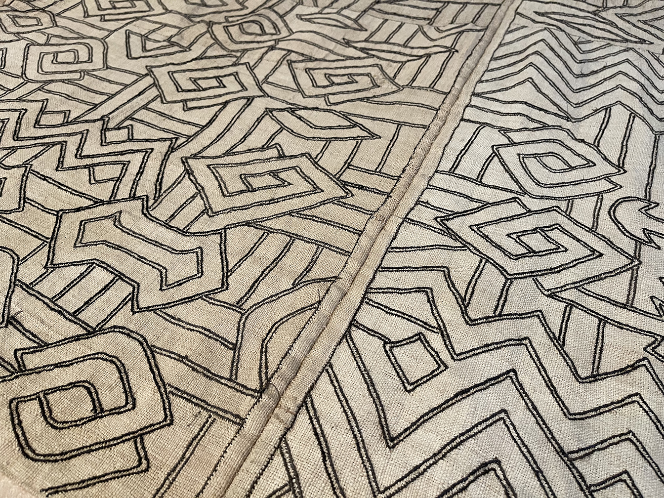 Antique kuba cloth - # 55998