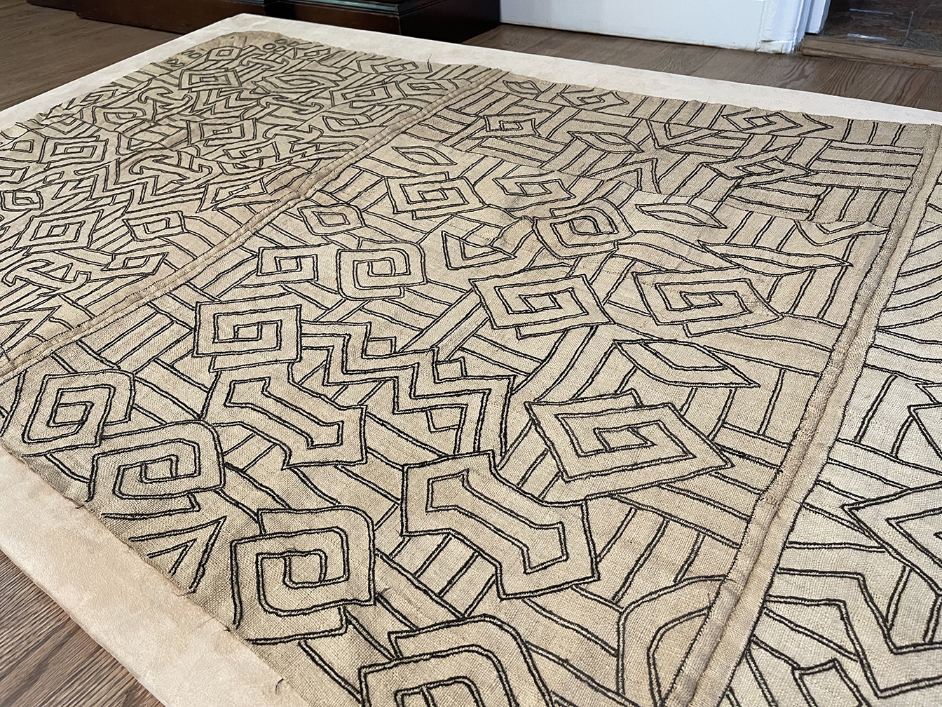 Antique kuba cloth - # 55998