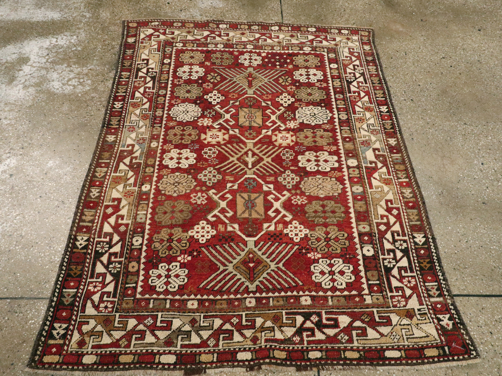Antique kuba Rug - # 58128