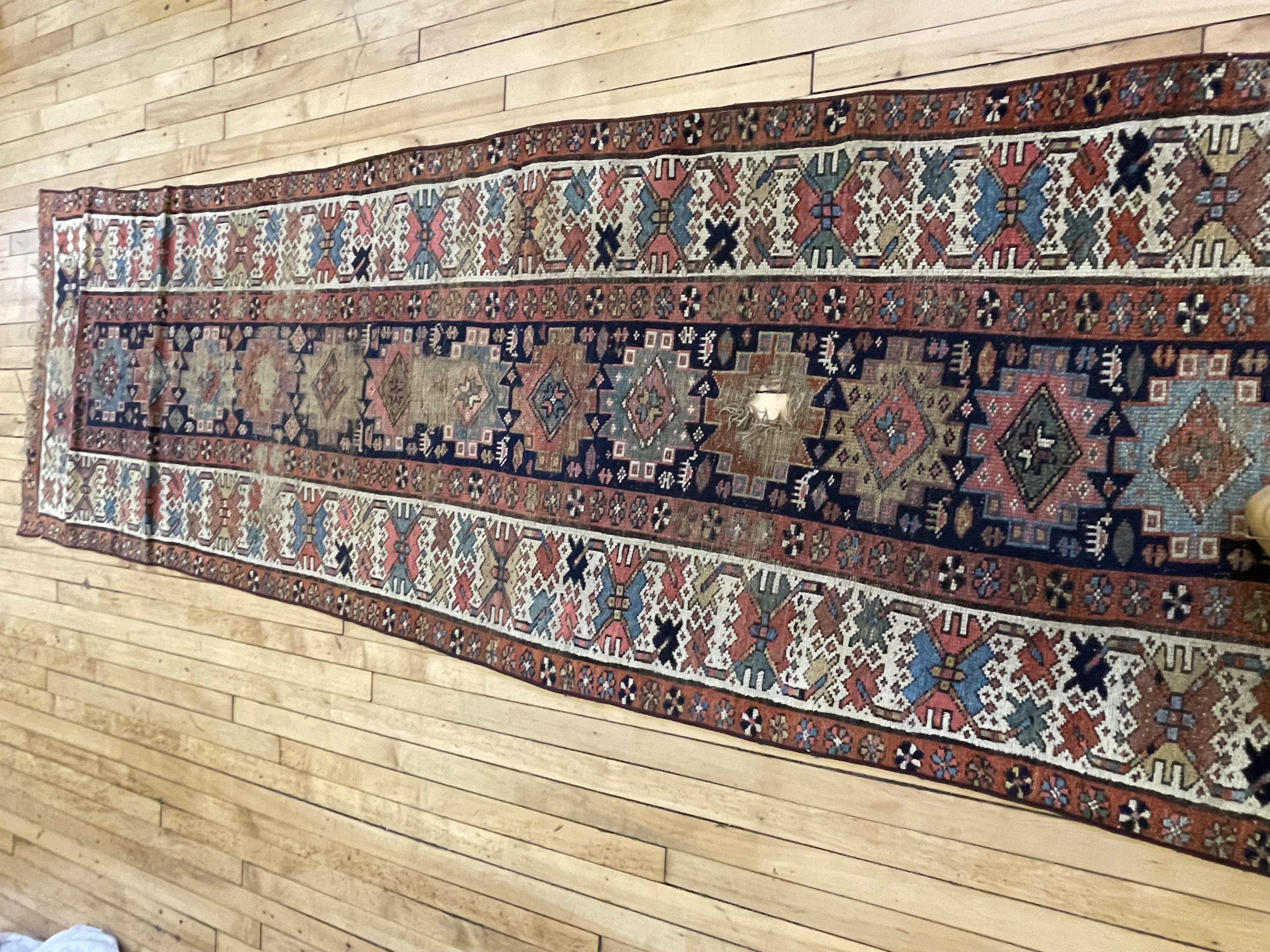 Antique northwest persia Runner - # 78373
