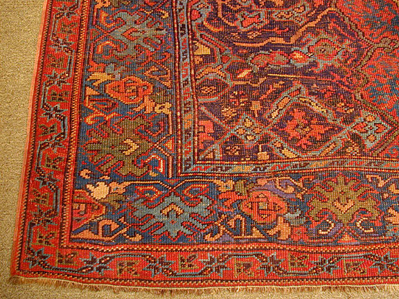 Antique smyrna Carpet - # 2746