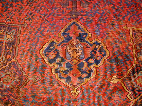 Antique smyrna Carpet - # 2746