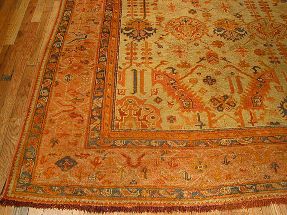 Antique oushak Carpet - # 4584