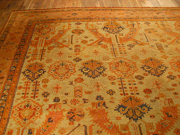 Antique oushak Carpet - # 4584