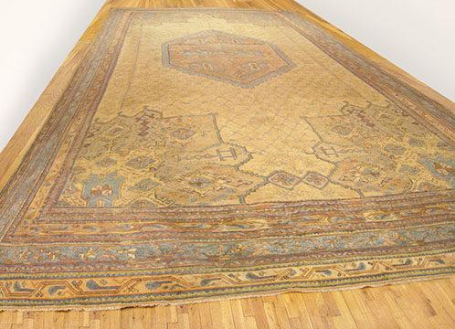 Antique oushak Carpet - # 50487