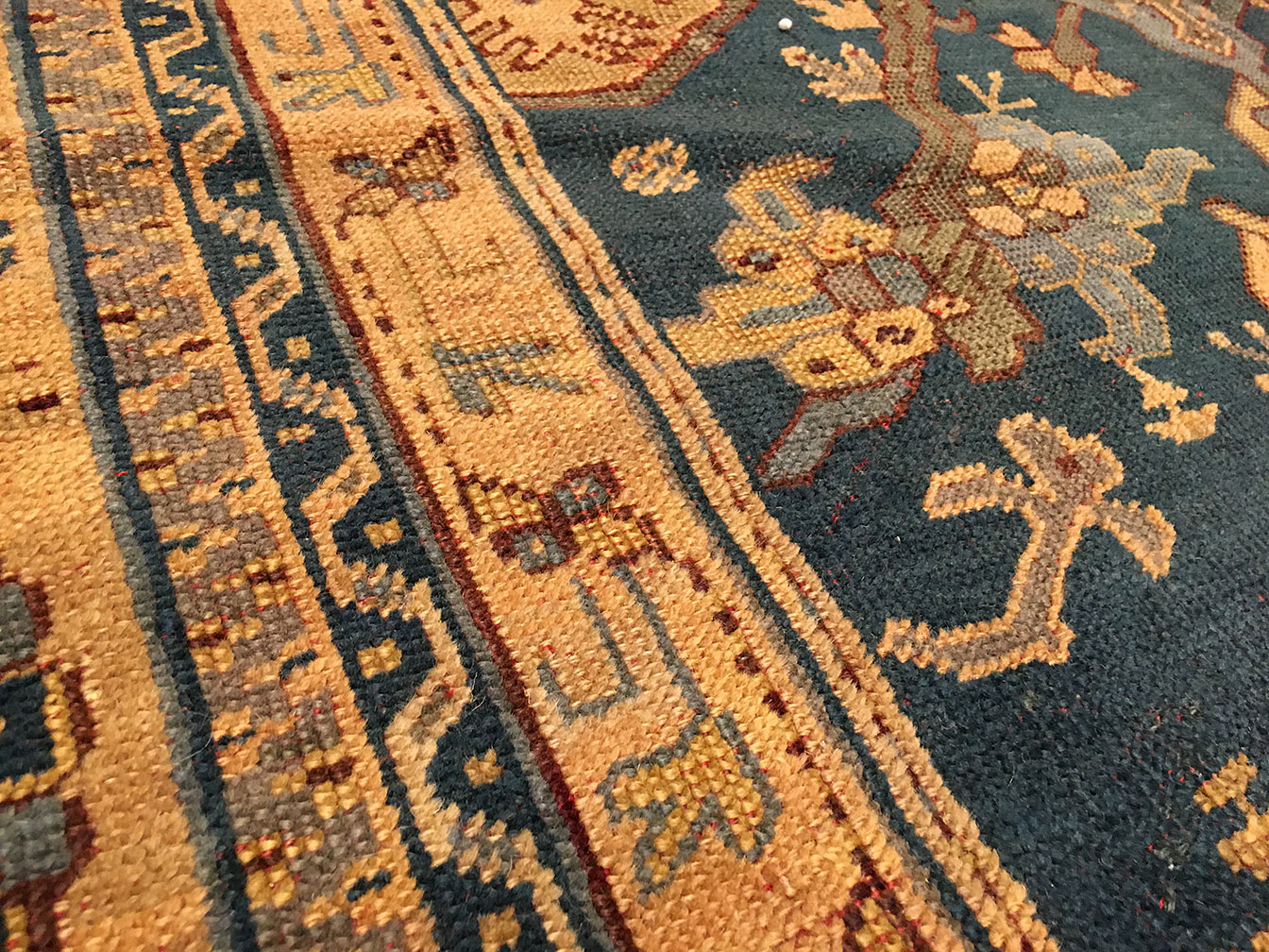 Antique oushak Carpet - # 51410