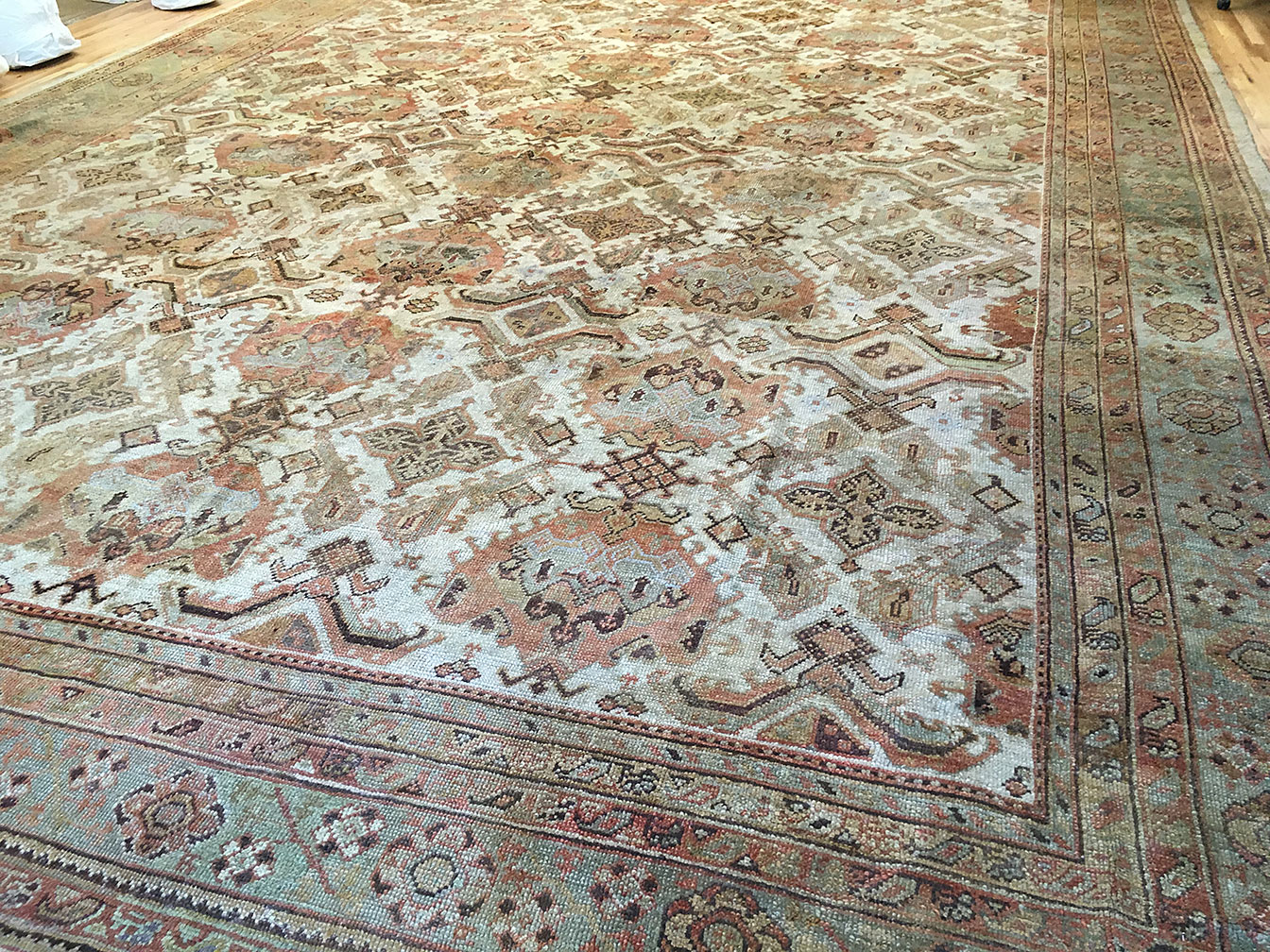 Antique oushak Carpet - # 51492