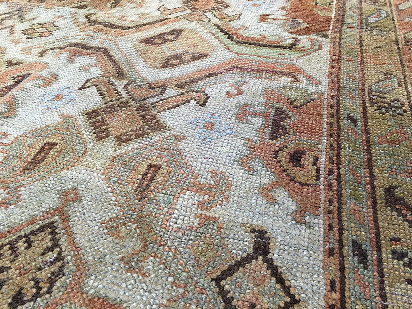 Antique oushak Carpet - # 51492