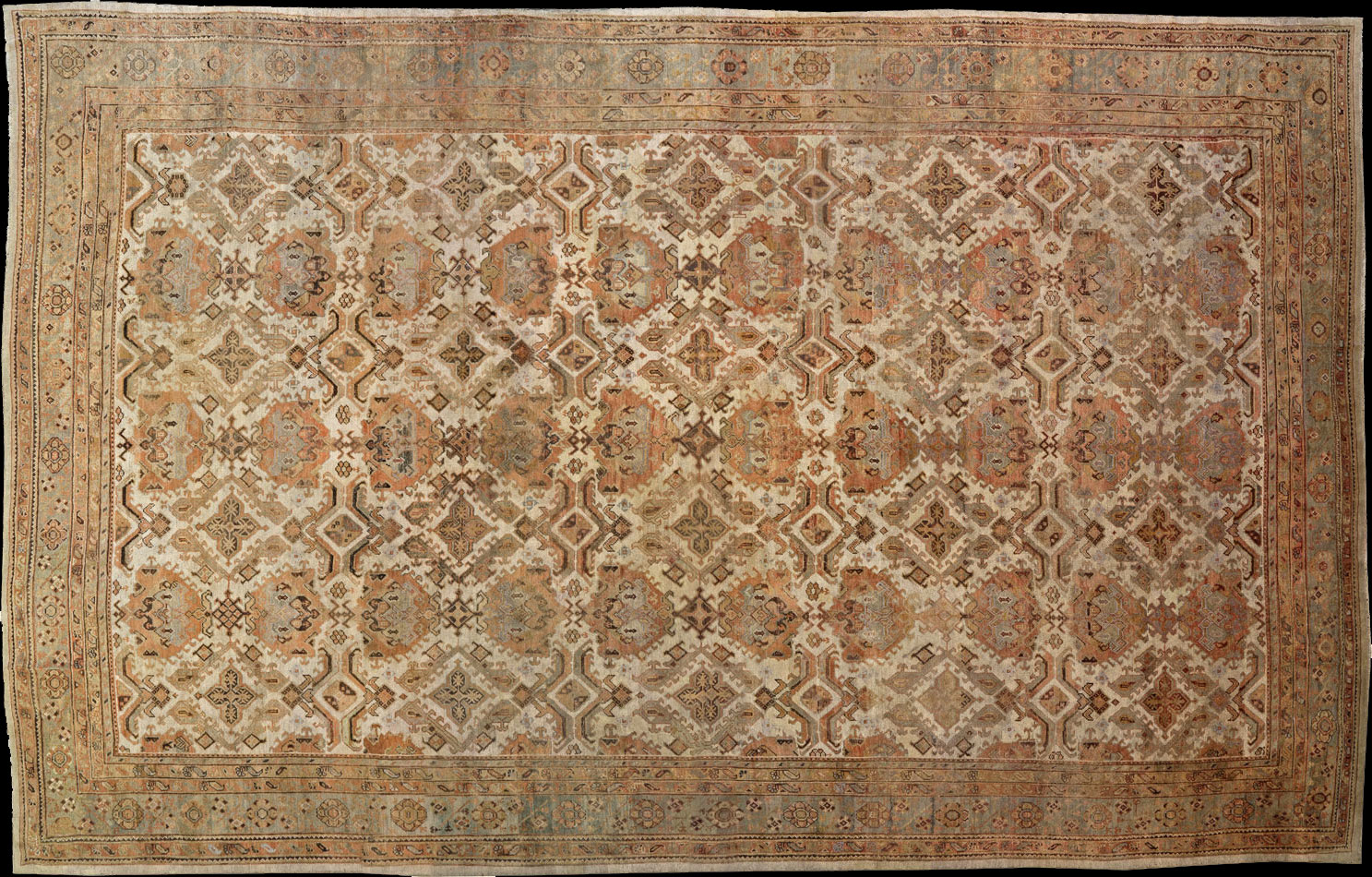 Antique oushak Carpet - # 51492