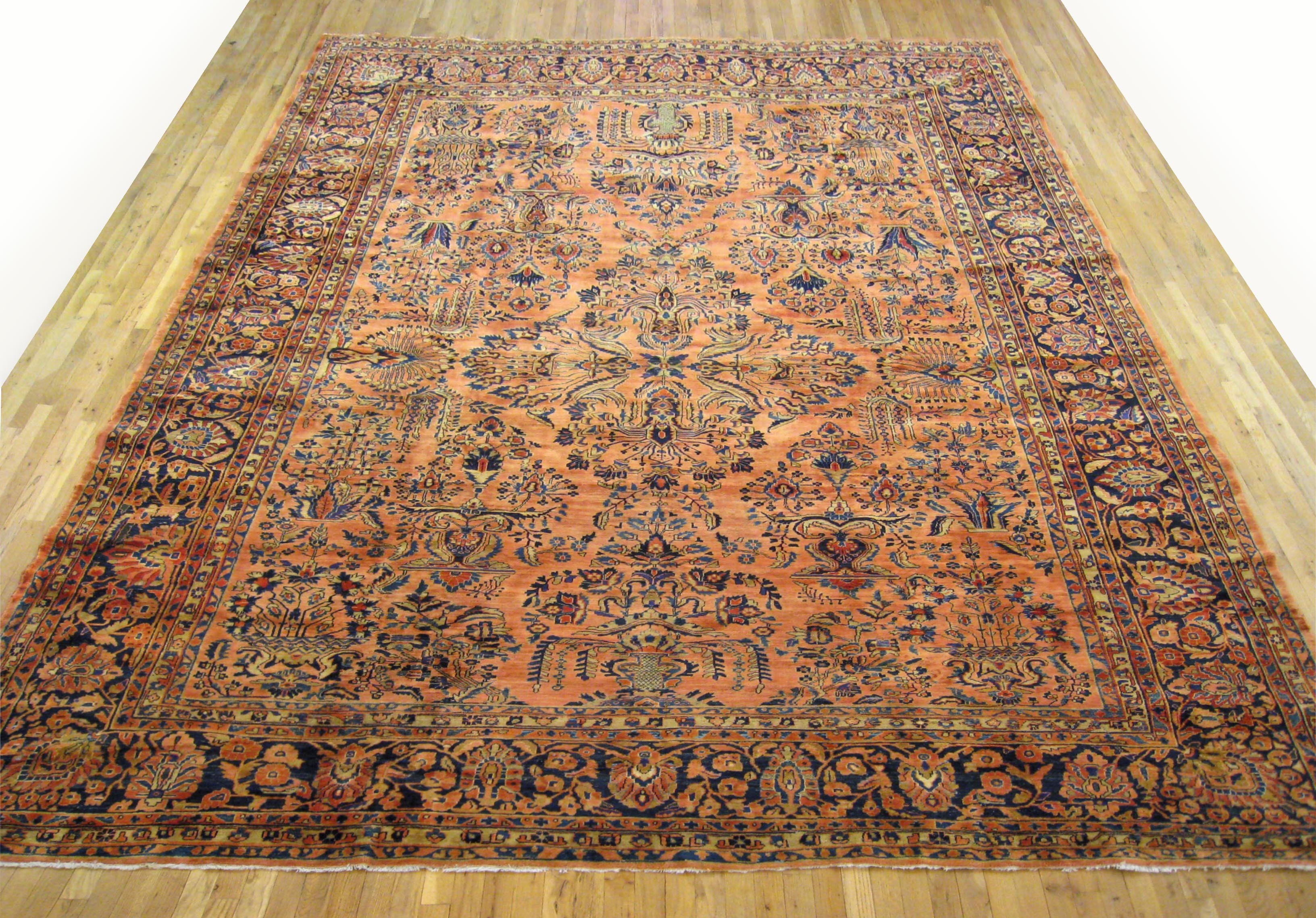 Antique sarouk Carpet - # 58234