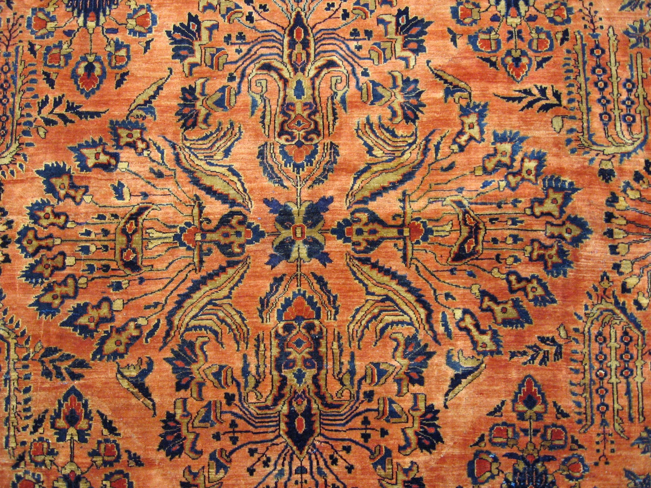 Antique sarouk Carpet - # 58234