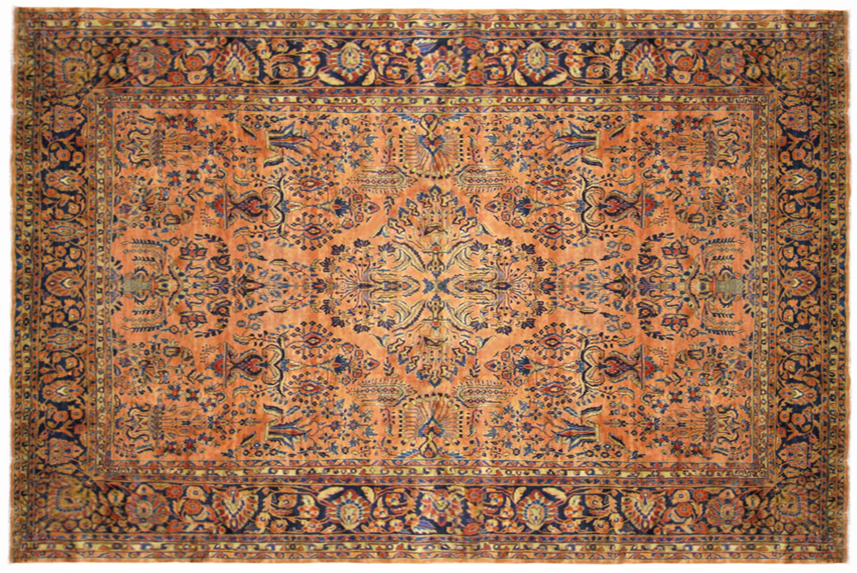 Antique sarouk Carpet - # 58234