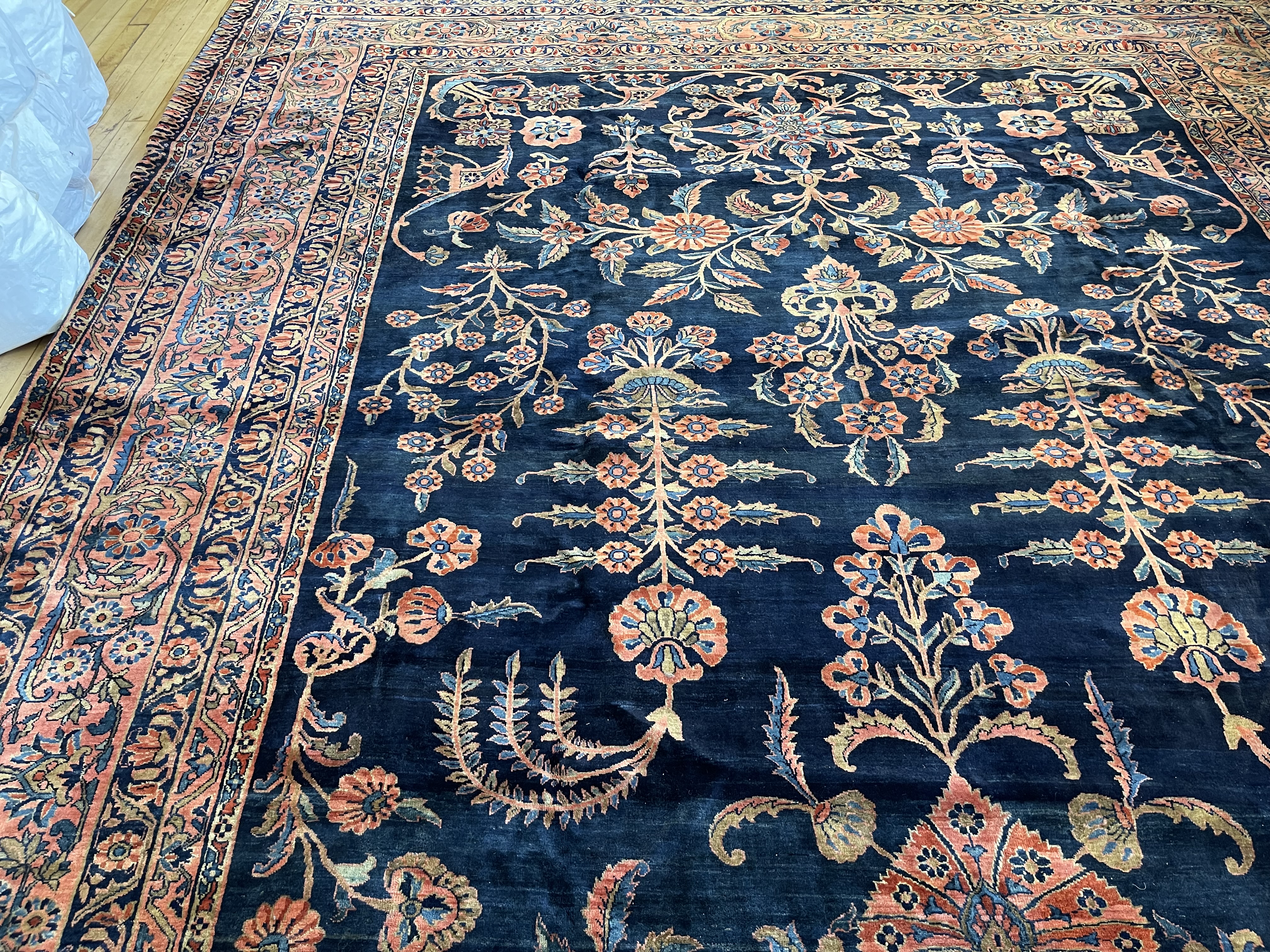 Antique sarouk Carpet - # 78269