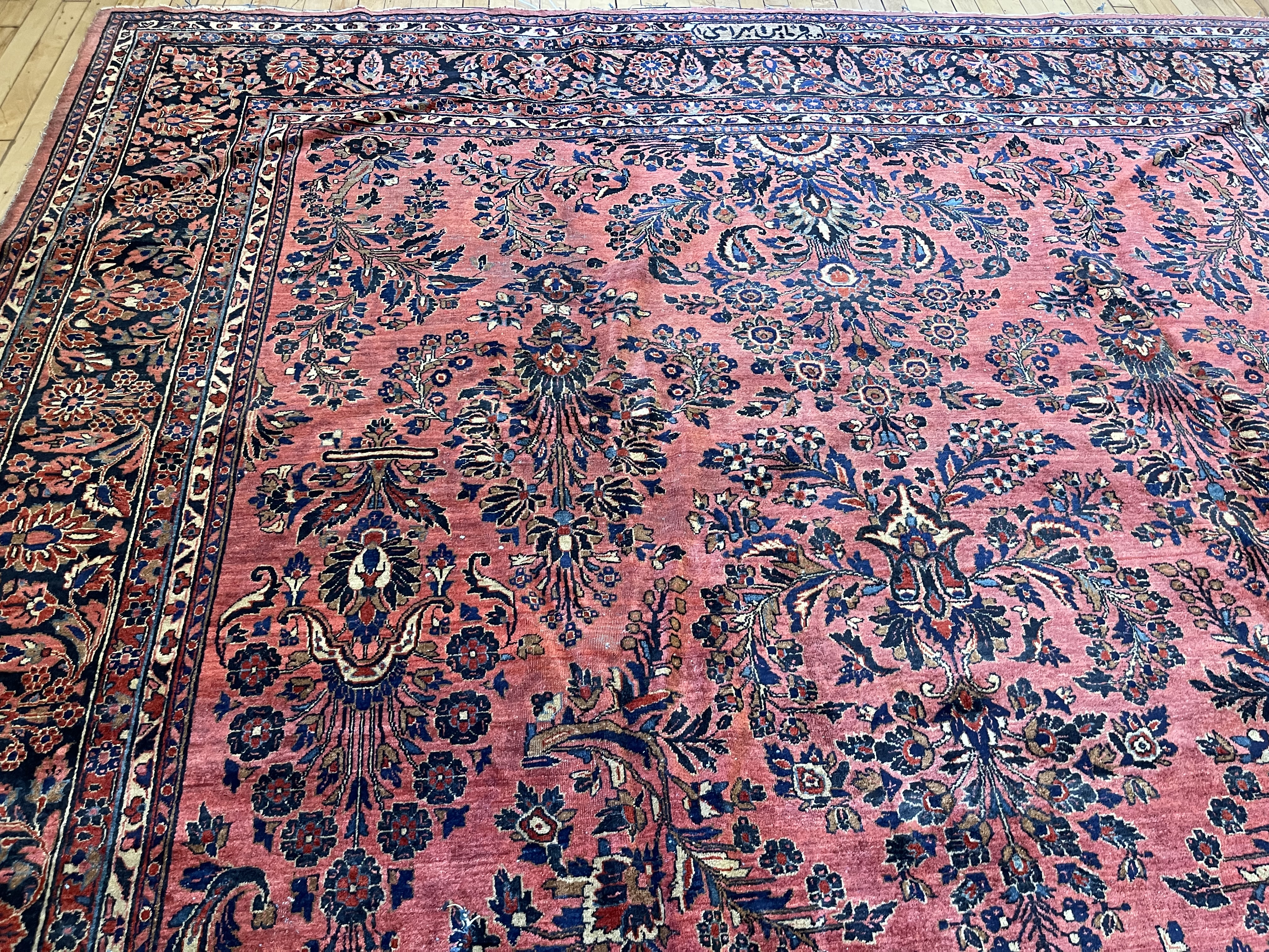 Antique sarouk Carpet - # 78271