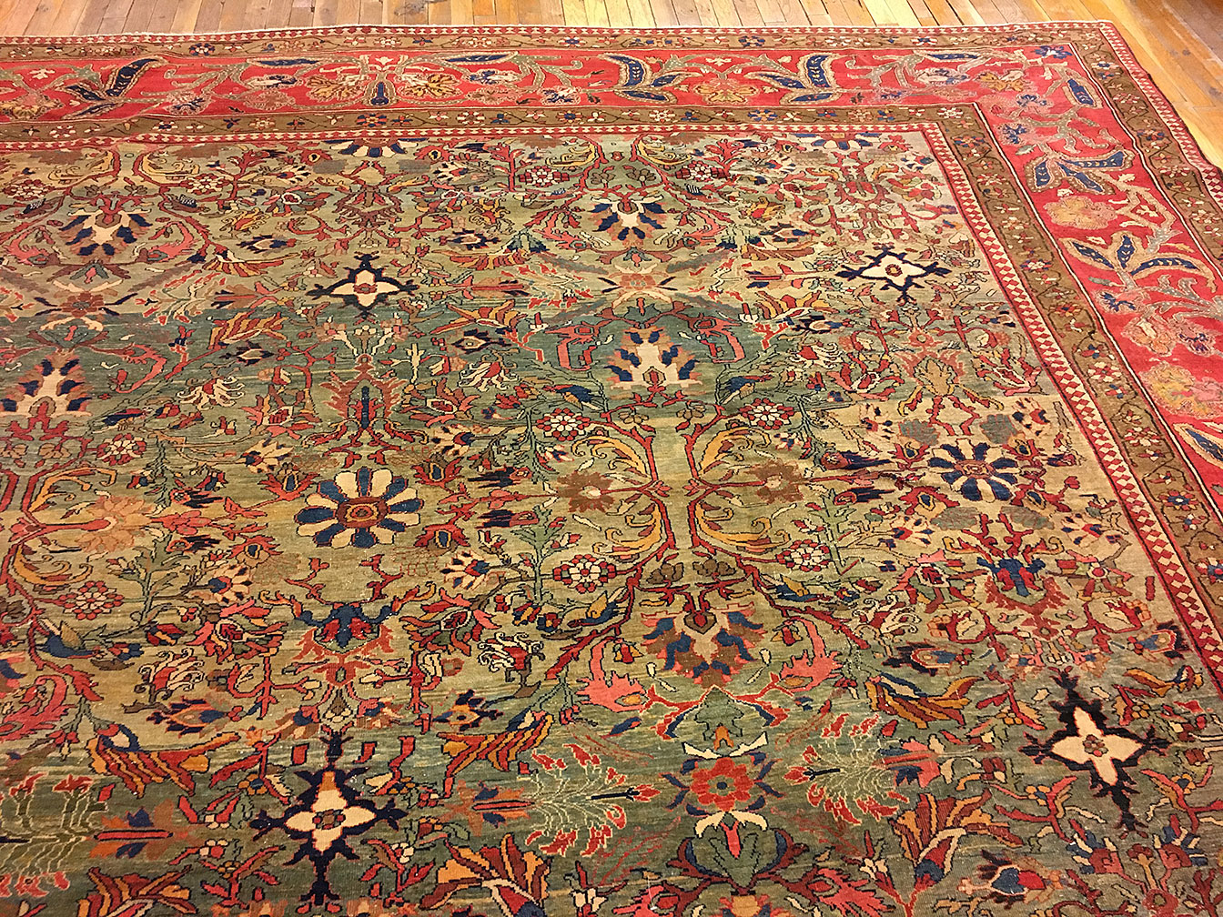 Antique sarouk, fereghan Carpet - # 51432