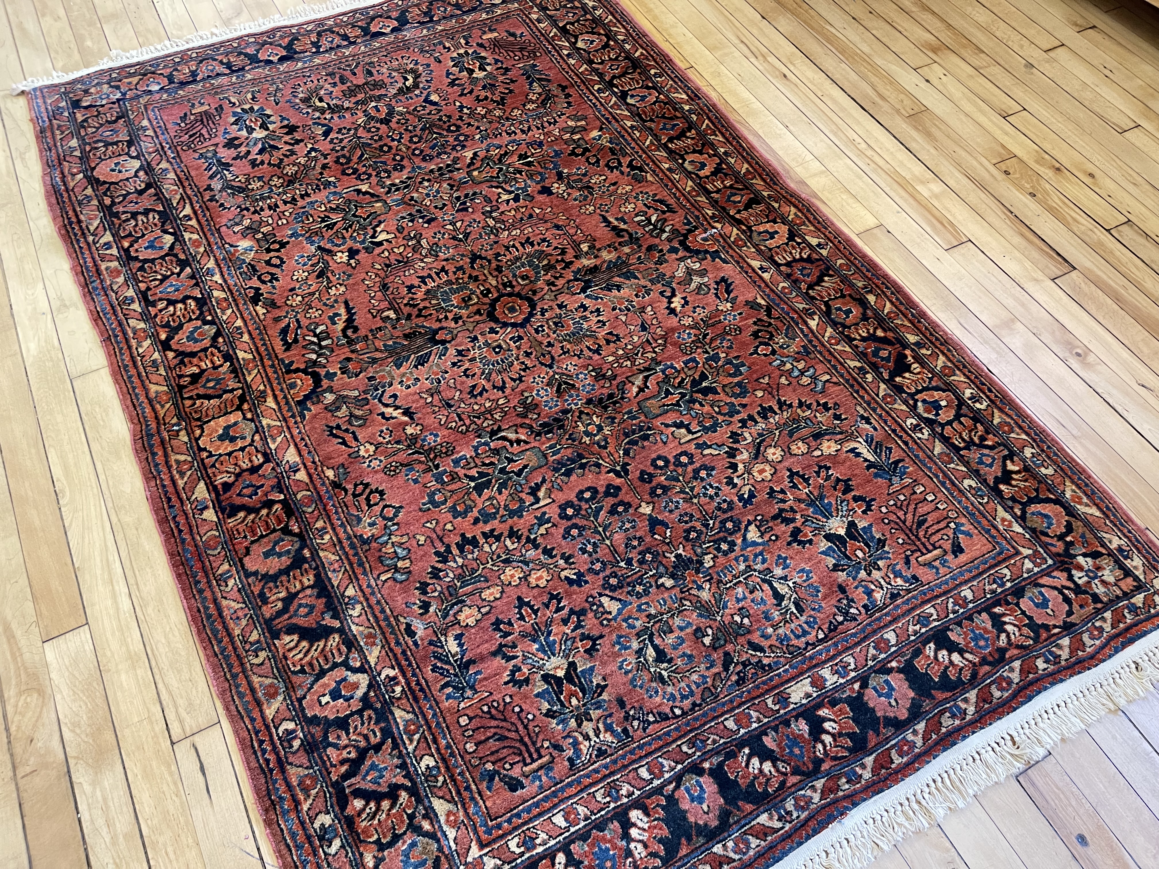 Antique sarouk Rug - # 78365
