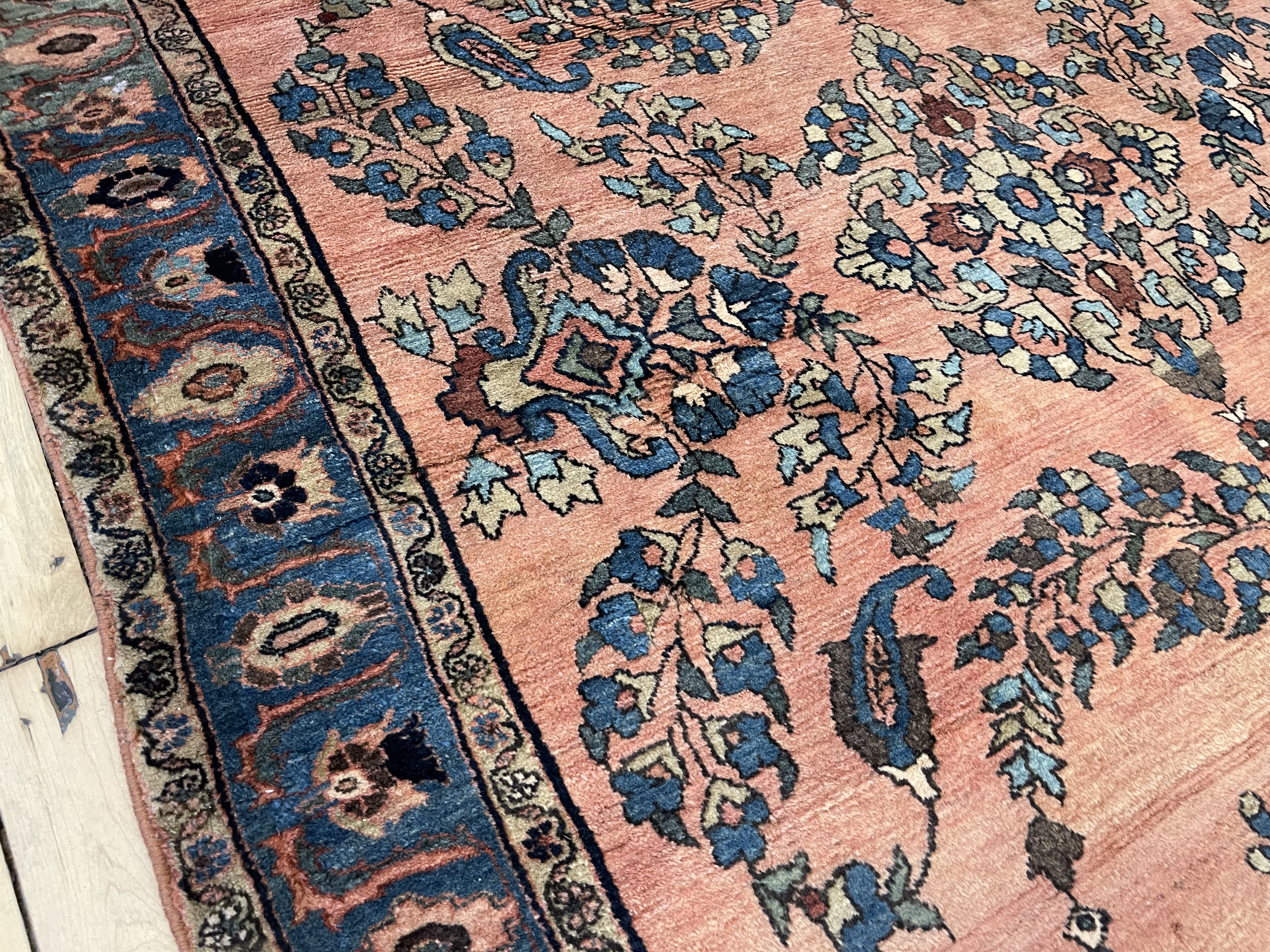 Antique sarouk Rug - # 78366