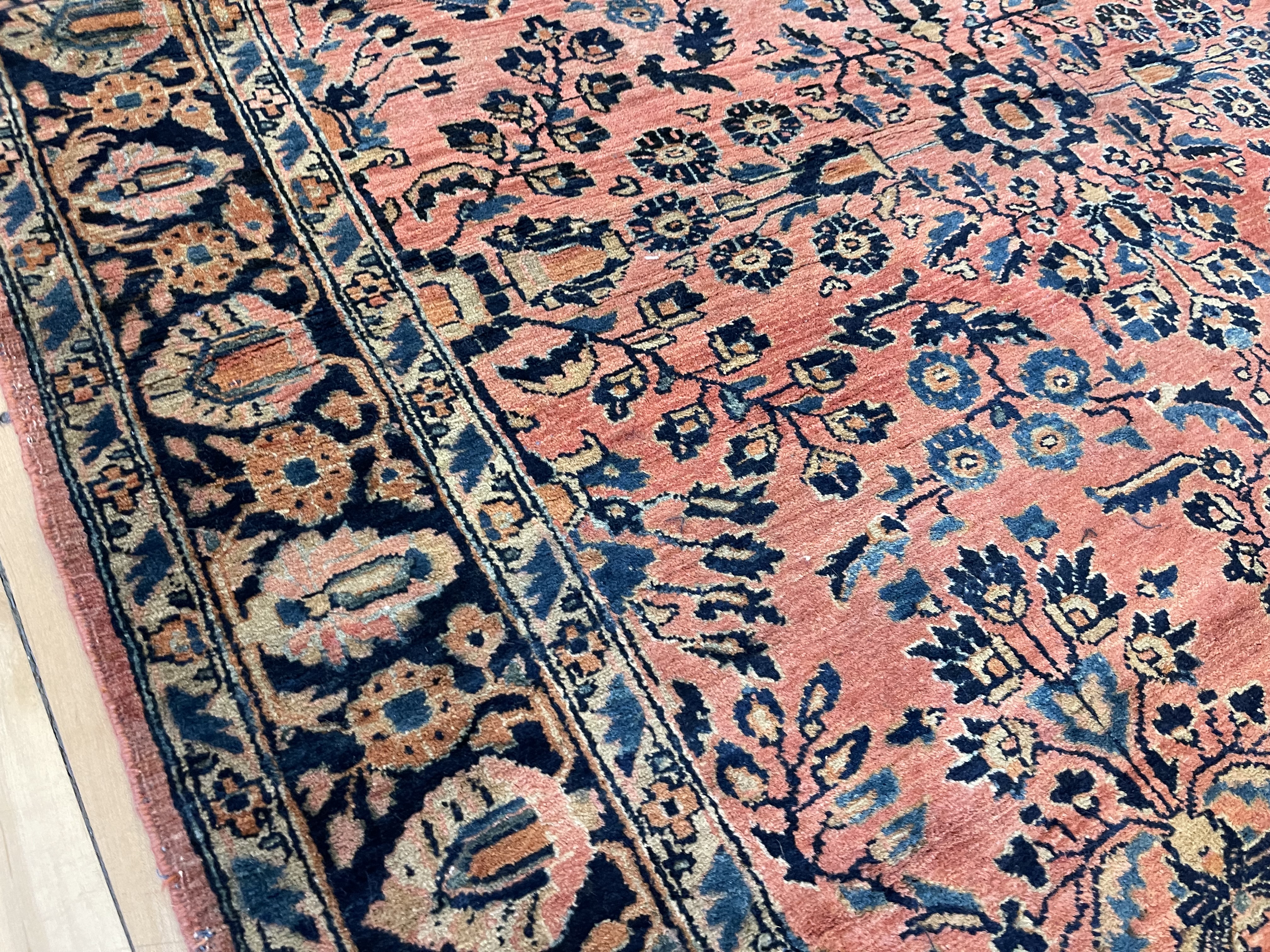 Antique sarouk Rug - # 78367