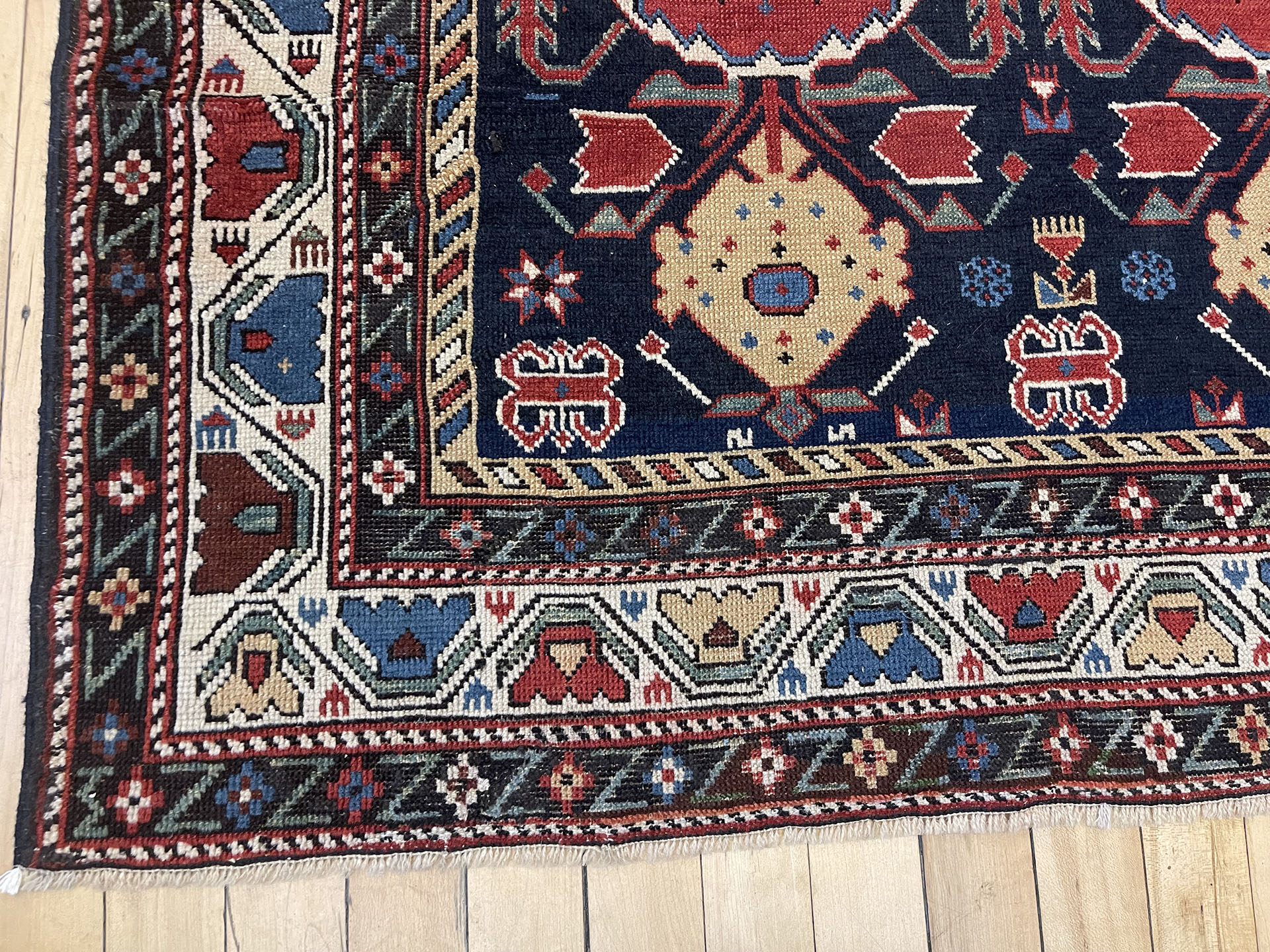 Antique shirvan Rug - # 58272
