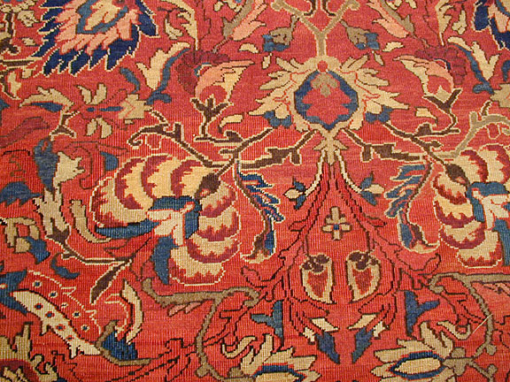 Antique sultan abad Carpet - # 2768
