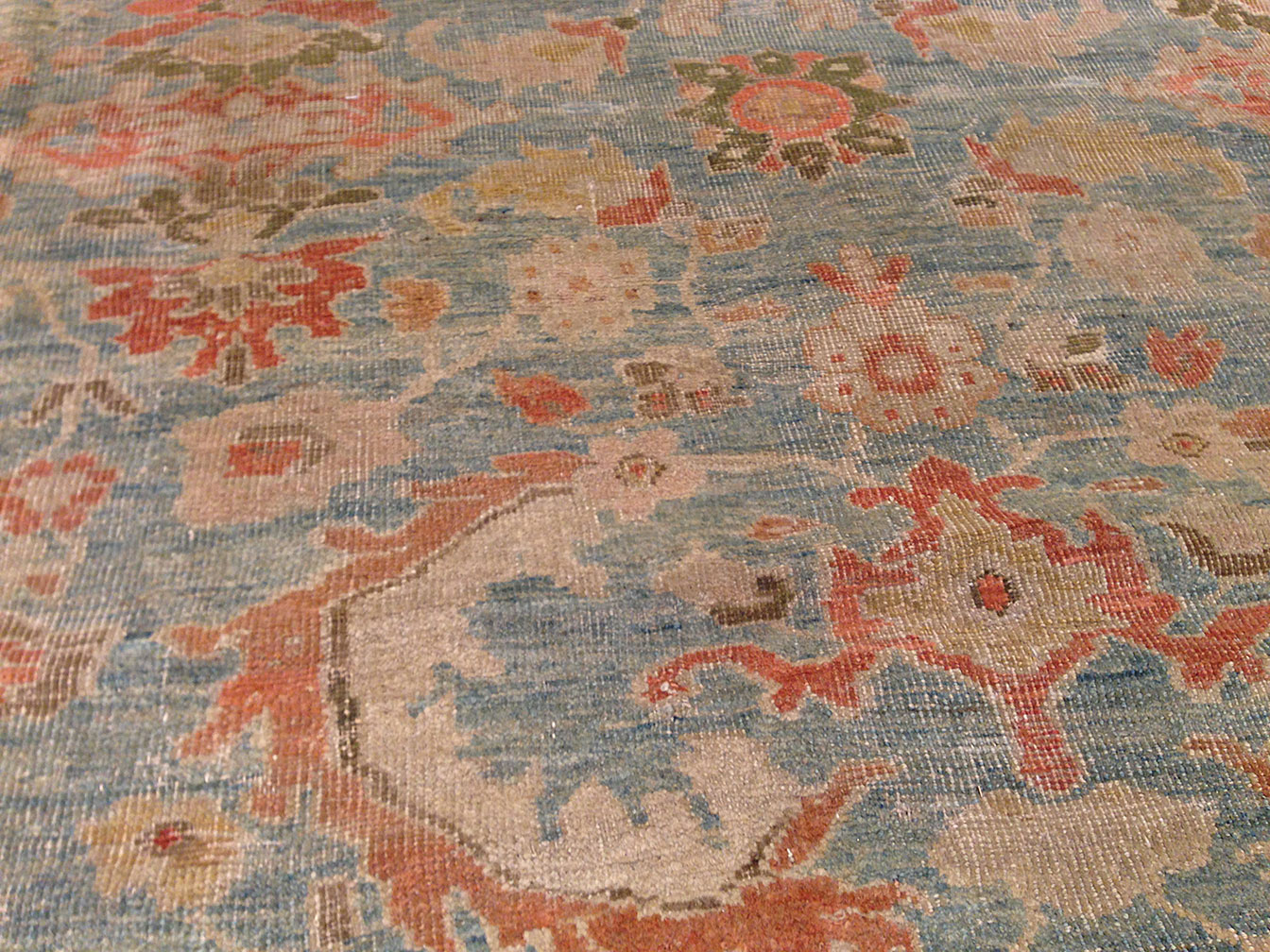 Antique sultan abad Carpet - # 9347