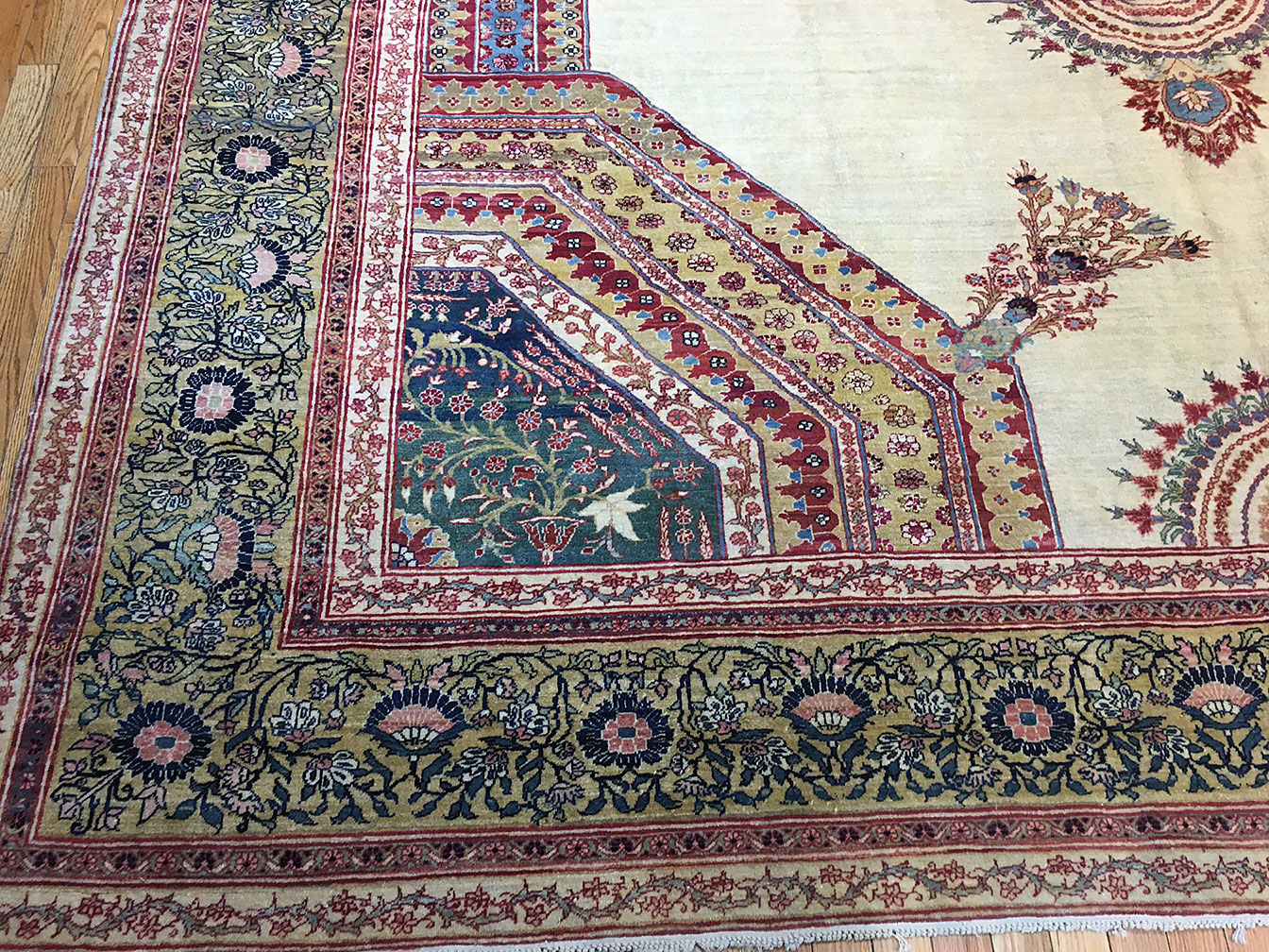 Antique tabriz Carpet - # 52618