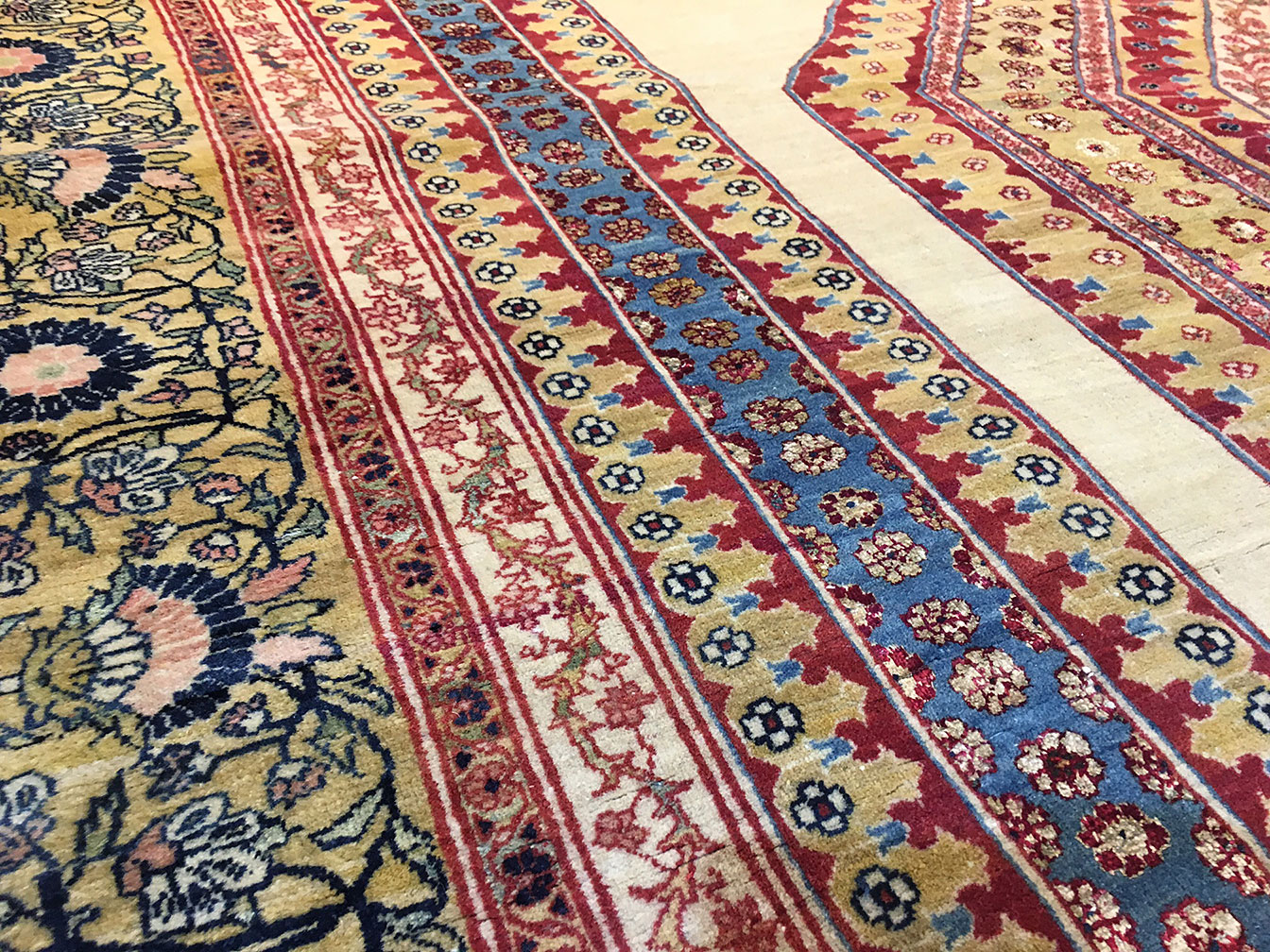 Antique tabriz Carpet - # 52618