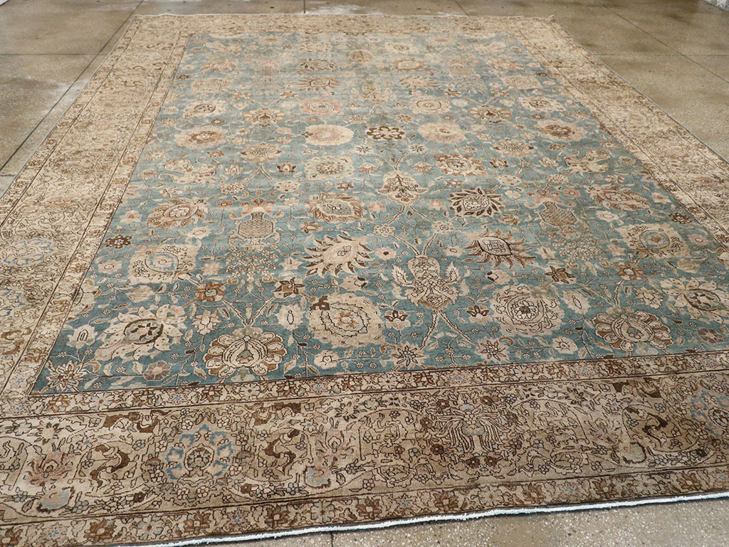 Antique tabriz Carpet - # 58075