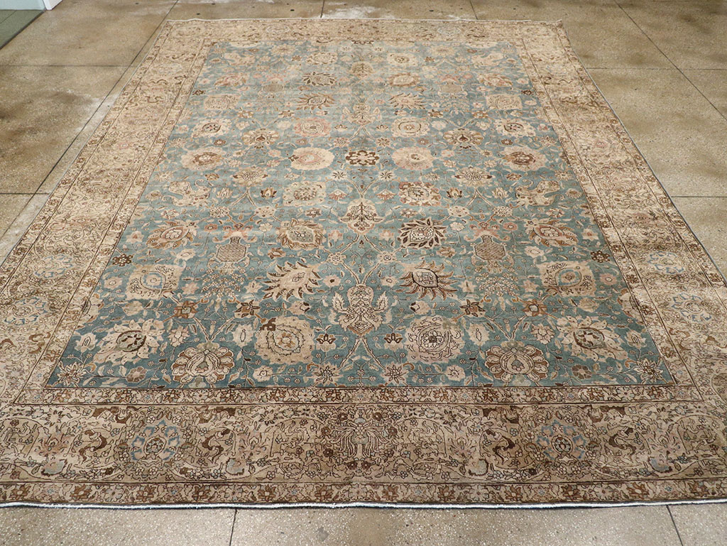 Antique tabriz Carpet - # 58075