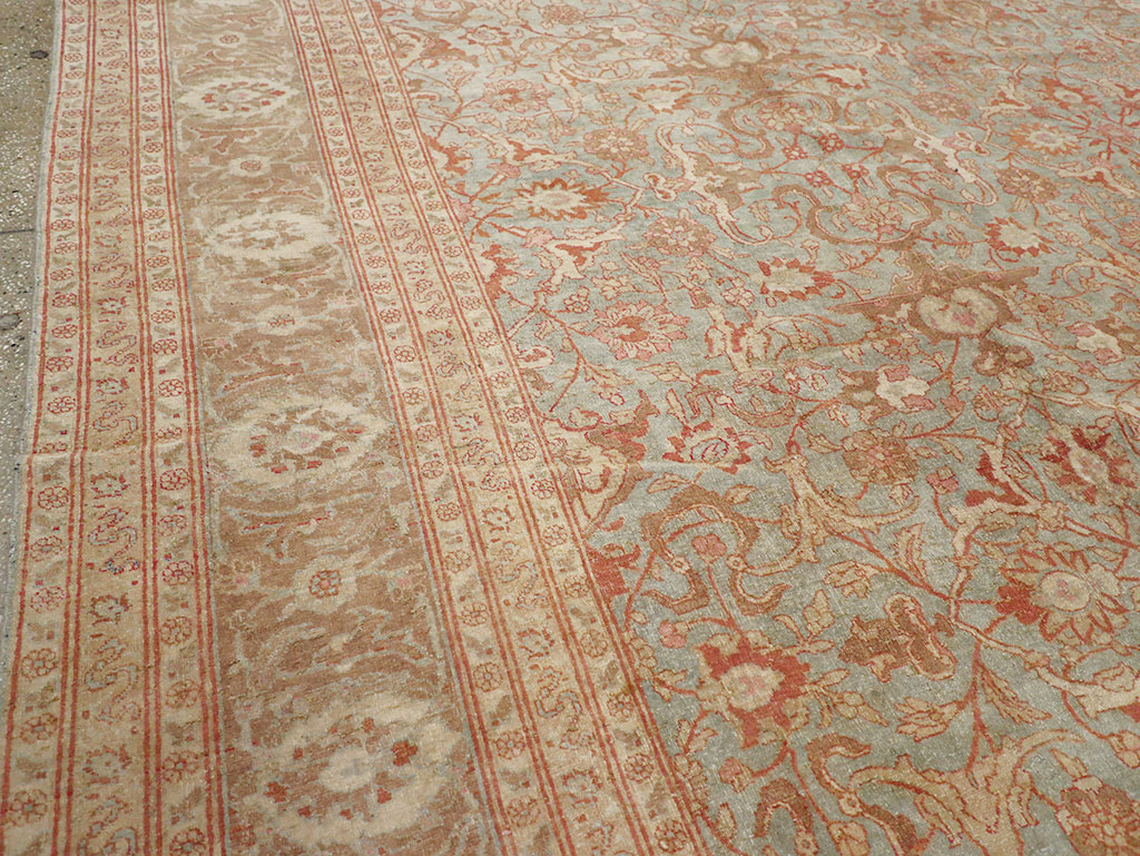 Antique tabriz Carpet - # 58078