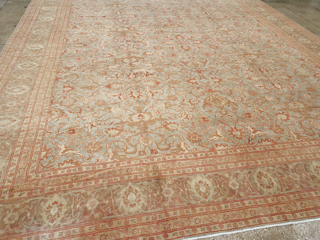 Antique tabriz Carpet - # 58078
