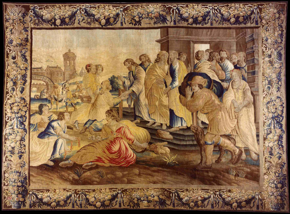 Antique tapestry - # 3848