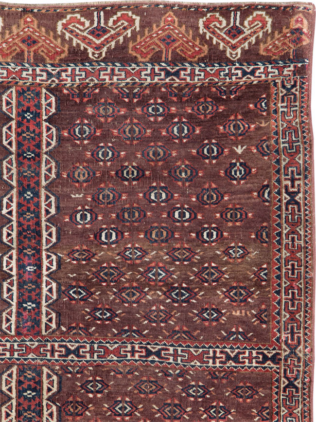 Antique yomud engsi Rug - # 58133