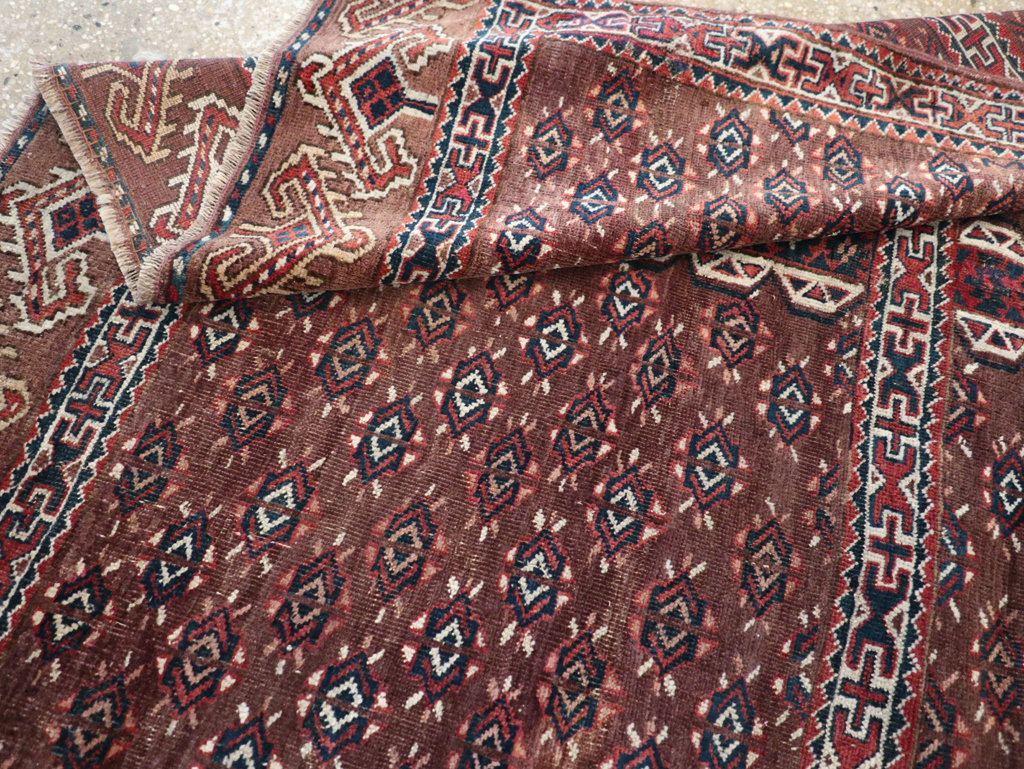 Antique yomud engsi Rug - # 58133
