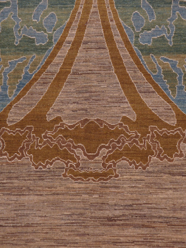 Bazar Oriental Rugs Modern Art Deco Carpet 10'0'' X 13'3'', Item 7725