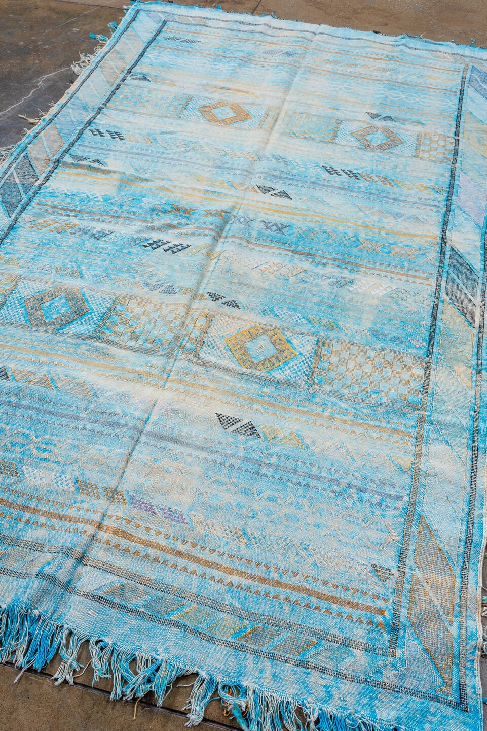 cactus kilim Rug - # 127371