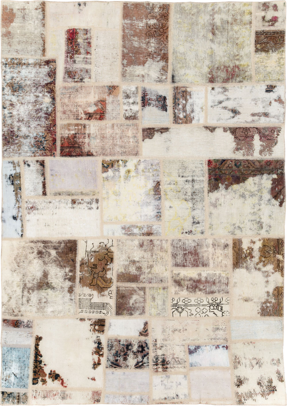 distressed Rug - # 104431