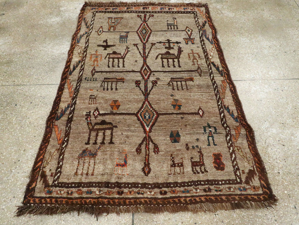 gabbeh Rug - # 107097