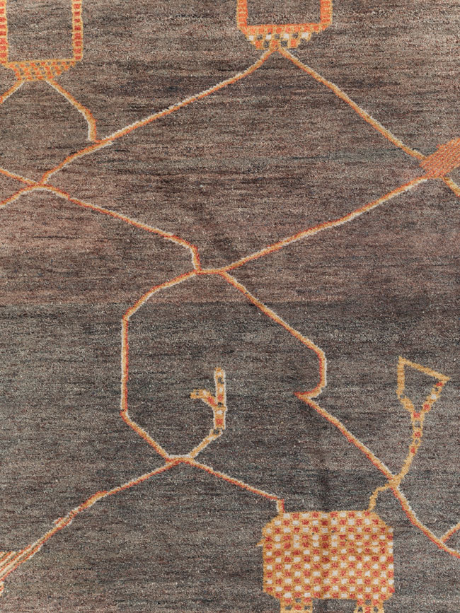 gabbeh Carpet - # 107687