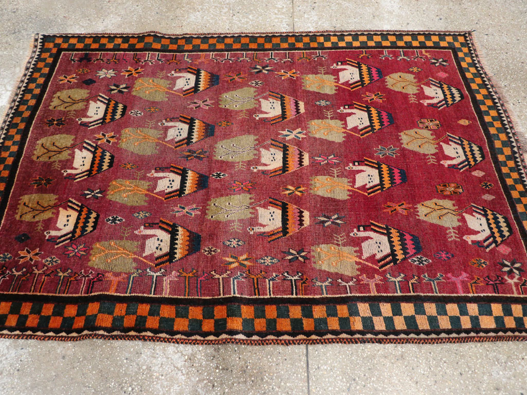 gabbeh Rug - # 108152